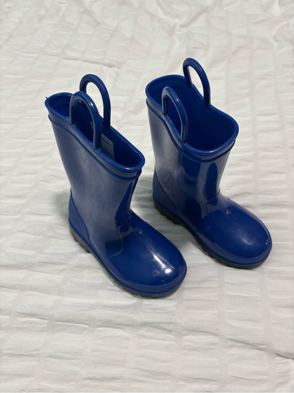 Falls Creek Kids Royal Blue Rain & Snow Pull-On Boots